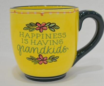 MUG, HAPPINESS IS GRANDKIDS